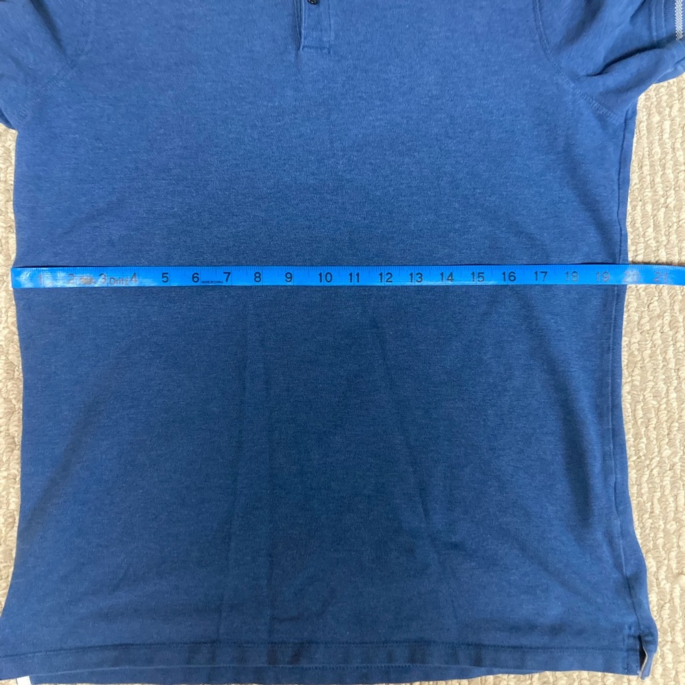 Banana Republic Blue Polo with Gray Trim - Picture 5 of 5